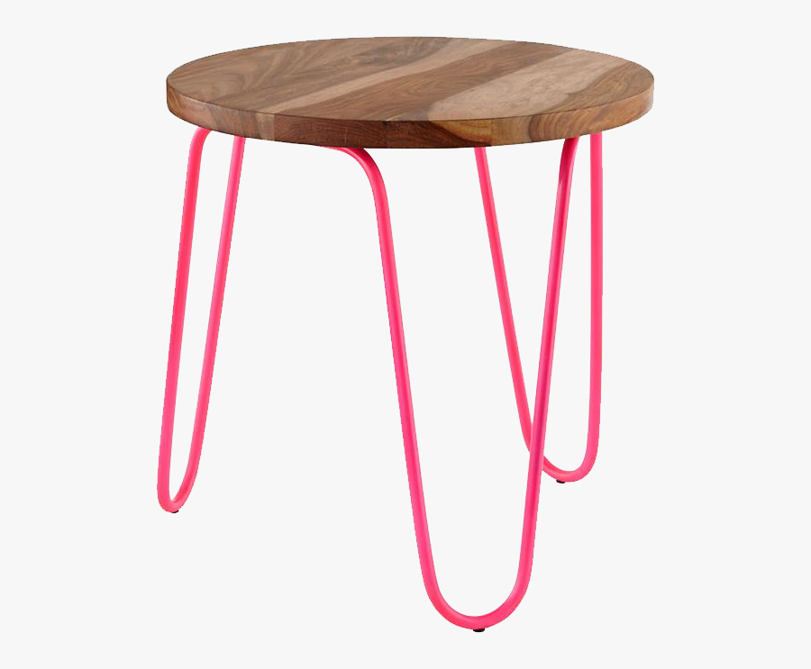 Hot Pink Neon Nightstand Clipart , Png Download - Nightstand, Transparent Clipart