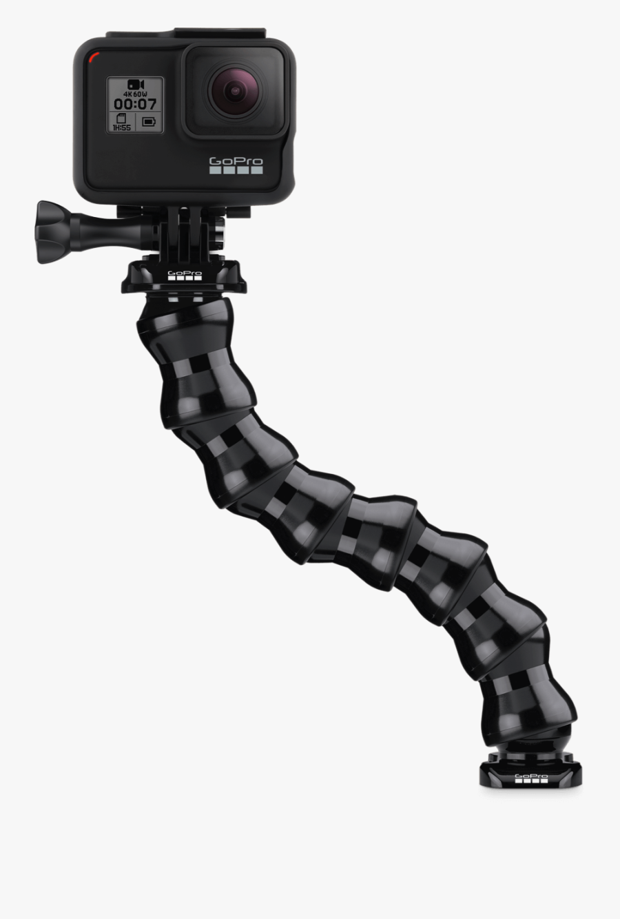 Accessories That Help You Get The Shot Clipart , Png - Gooseneck Gopro, Transparent Clipart