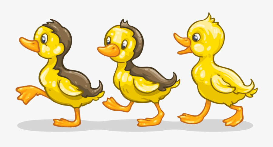 Cartoon Ducks Png, Transparent Clipart