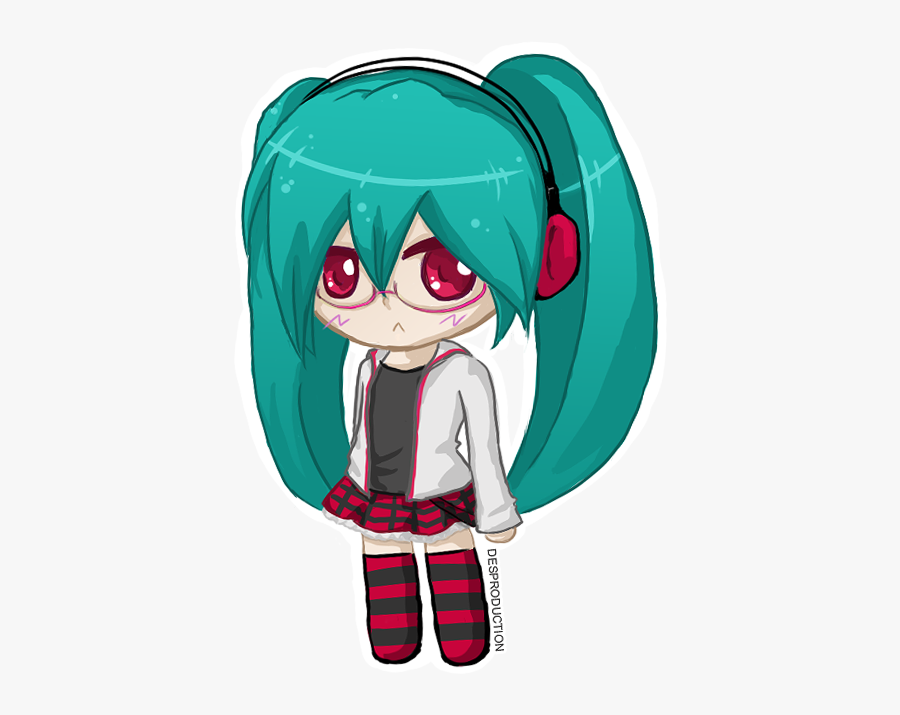 Vertebrate Illustration Clip Art Clothing Accessories - Hatsune Miku Chibi Diva, Transparent Clipart
