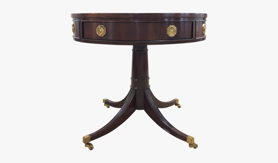 Drum Table Png Transparent - Hickory Chair Company Drum Table, Transparent Clipart