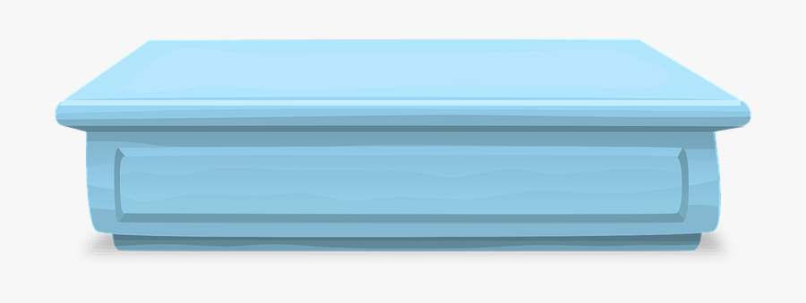 Blue Table Vector, Transparent Clipart