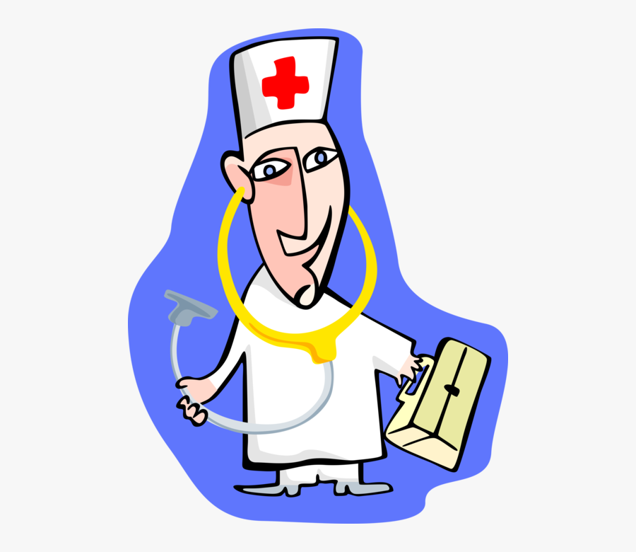 Vector Illustration Of Health Care Professional Doctor, Transparent Clipart