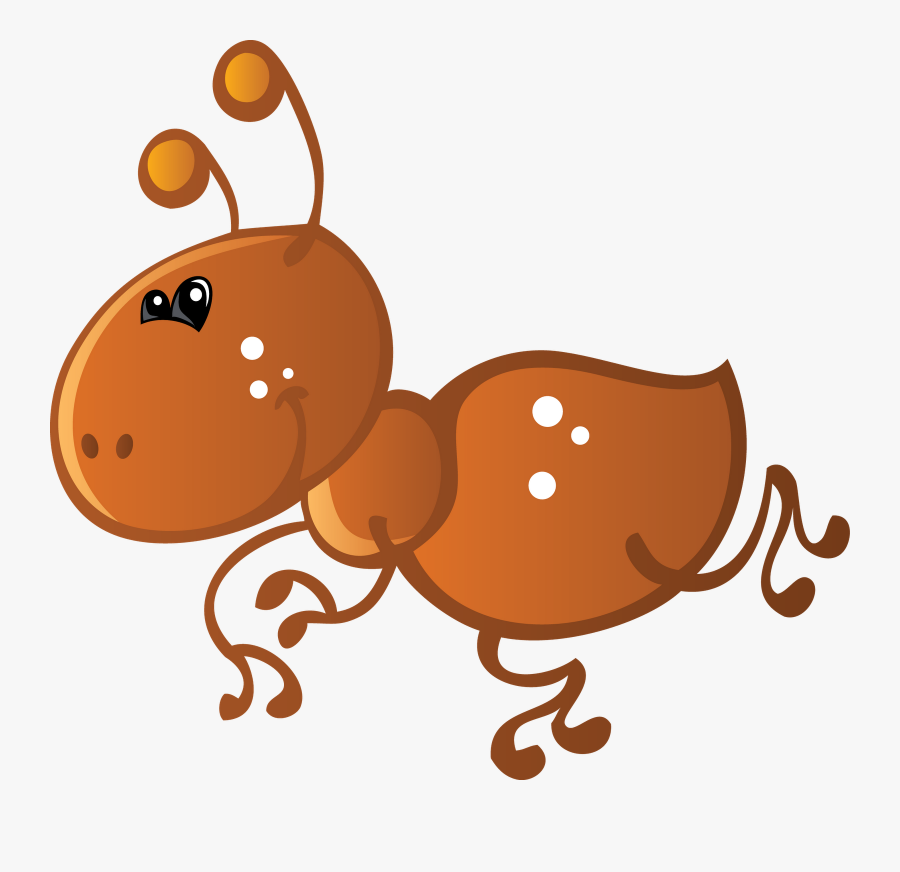 Cartoon Ant Ants Smarty Clipart - Silueta De Hormiga Para Colorear, Transparent Clipart