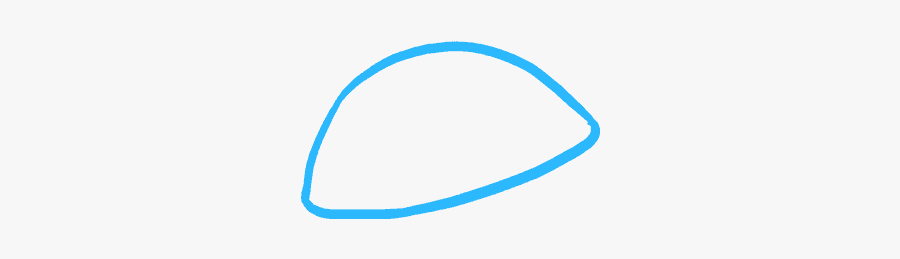 How To Draw Mushroom - Circle, Transparent Clipart