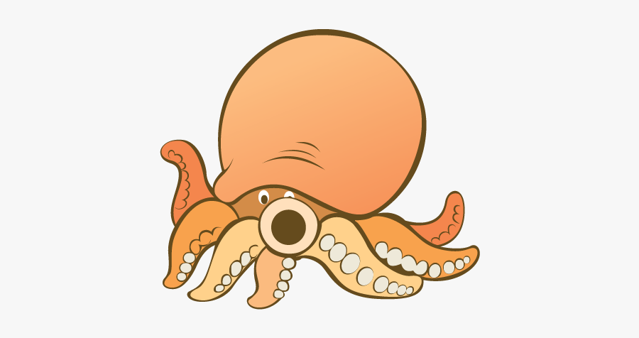 卡通 章 鱼, Transparent Clipart
