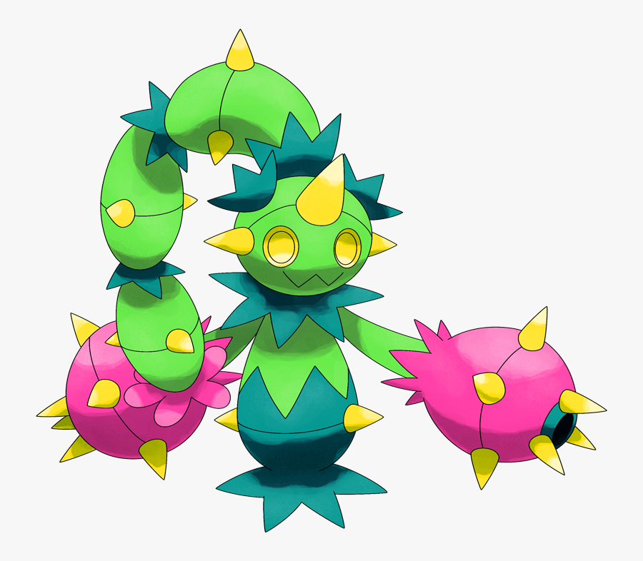 Shiny Mega Maractus Pok - Shiny Maractus, Transparent Clipart