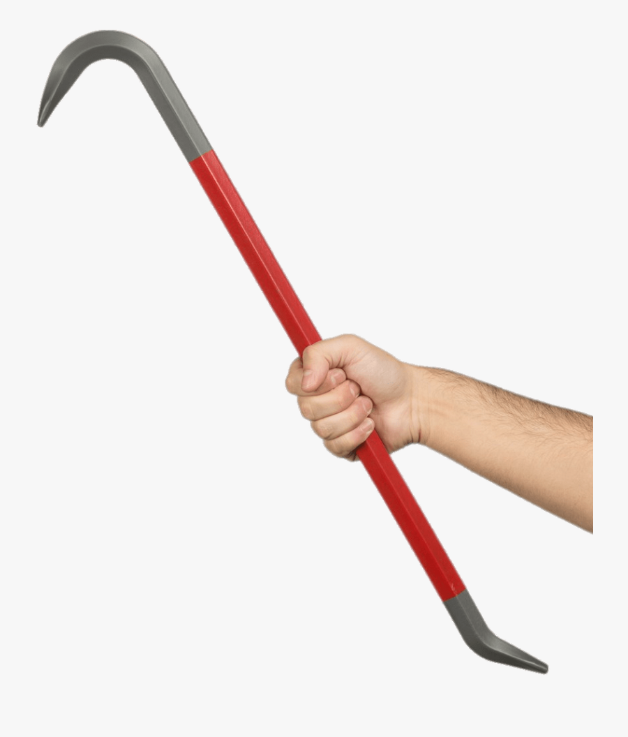 Crowbar In Hand - Crowbar Half Life, Transparent Clipart