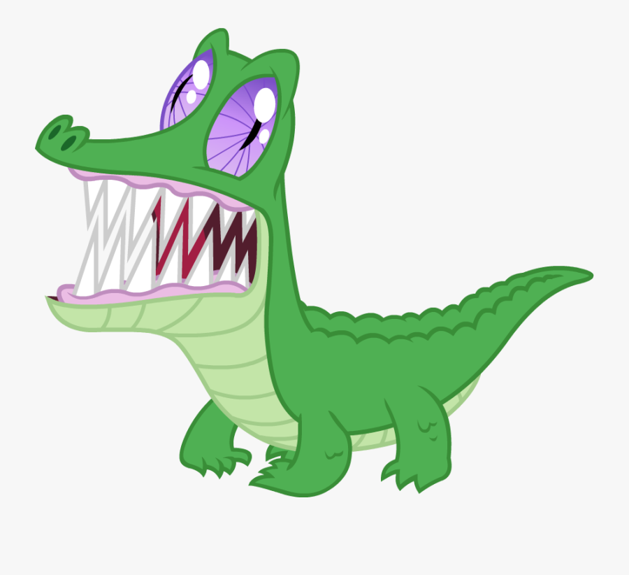Tooth Clipart Alligator - Aligator My Little Pony, Transparent Clipart