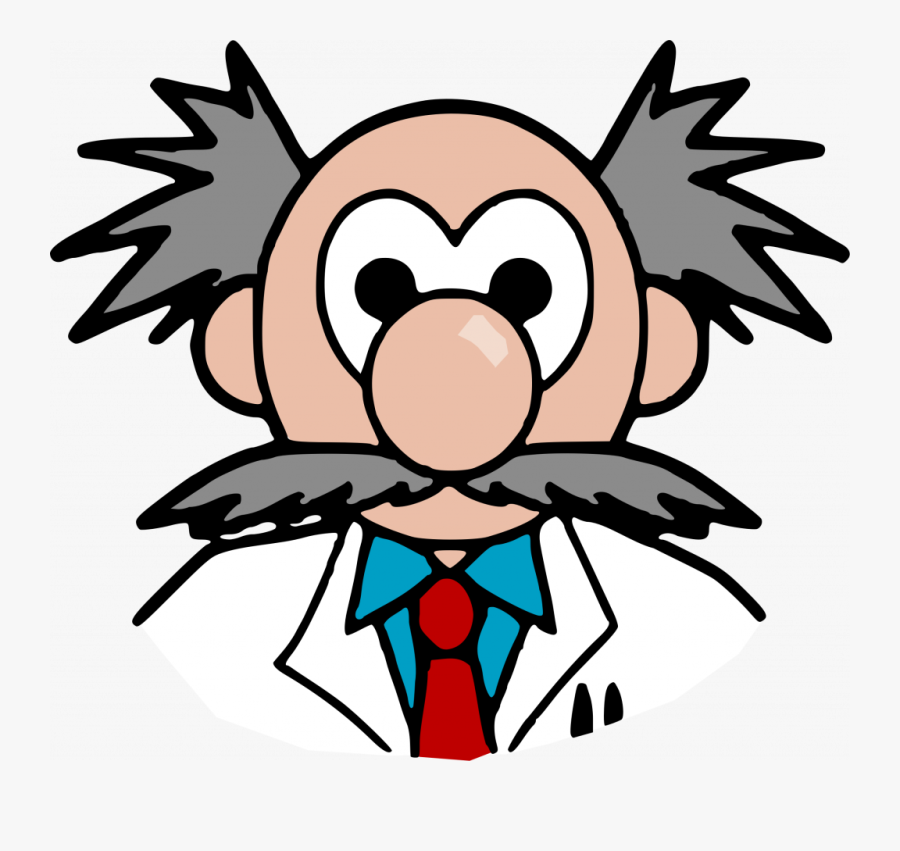 Scientist Clipart To Free - Drawing Of A Cartoon Scientist, Transparent Clipart