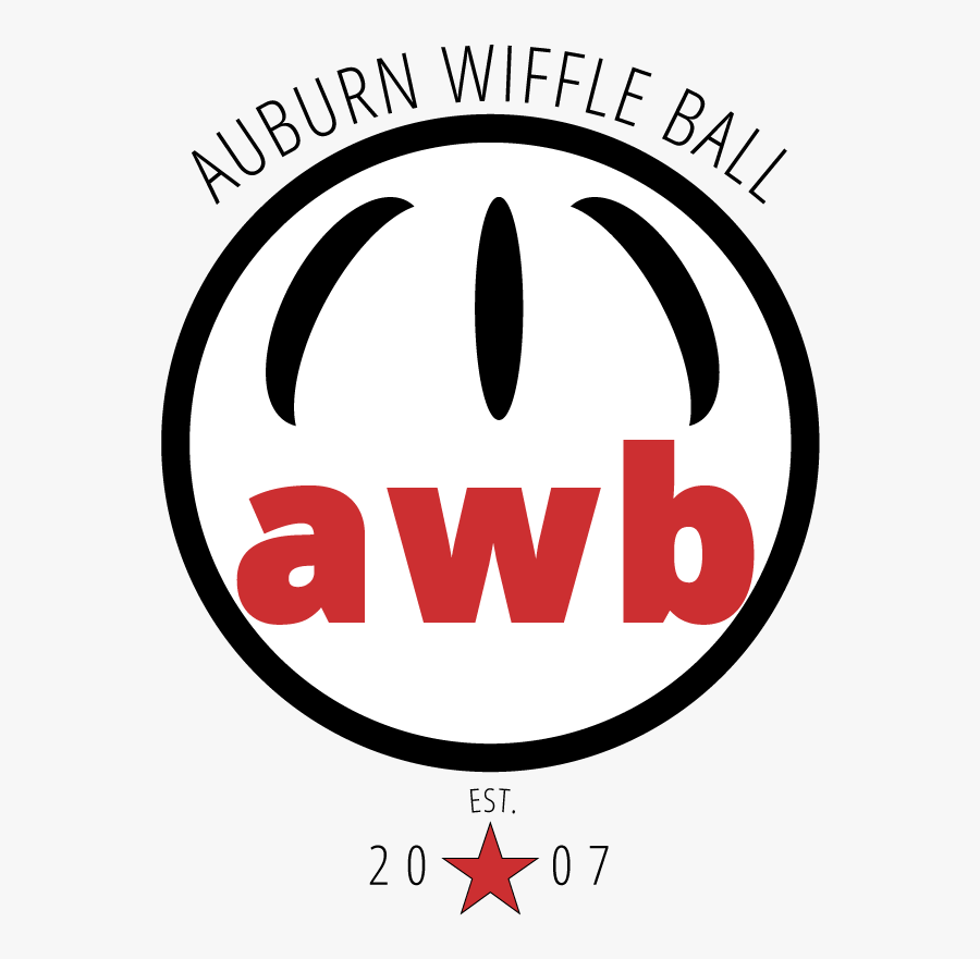 Auburn Wiffleball League Of Maine - Circle, Transparent Clipart