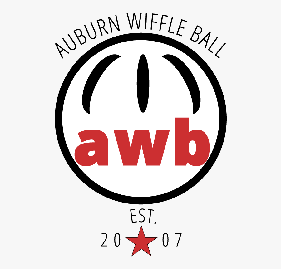 Auburn Wiffleball League Of Maine - Circle, Transparent Clipart