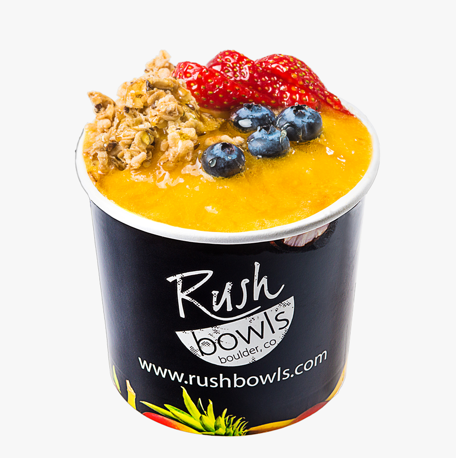 Rush Bowls Pbj Bowl - Rush Bowls Logo, Transparent Clipart