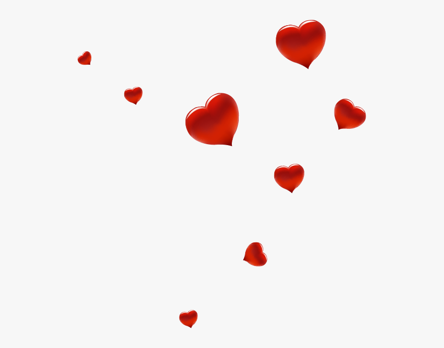 Heart Euclidean Vector - Floating Hearts Png, Transparent Clipart