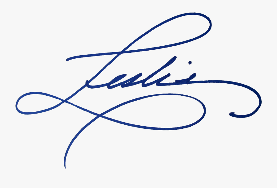 Common Types Cursive Font Gif Signatures Cliparts - Signature Png, Transparent Clipart