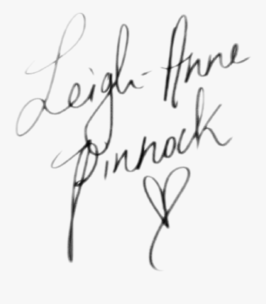 #leighannepinnock #leigh #leighanne #littlemix #signature - Handwriting, Transparent Clipart