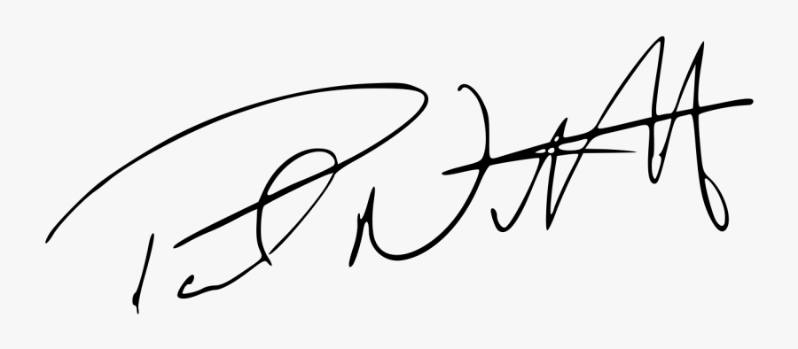Filepaul Nuttall Signature - Line Art, Transparent Clipart