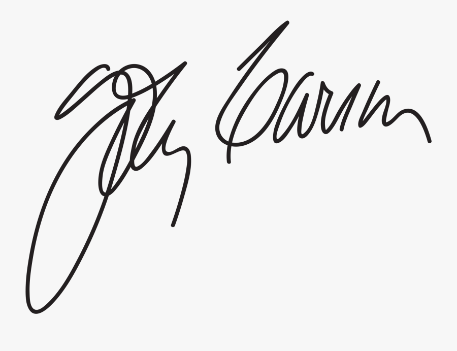 Clip Art Best Font For Signatures - Johnny Carson Signature, Transparent Clipart