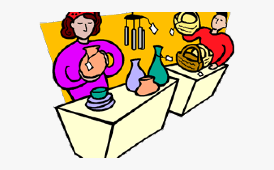 Church Bazaar, Transparent Clipart