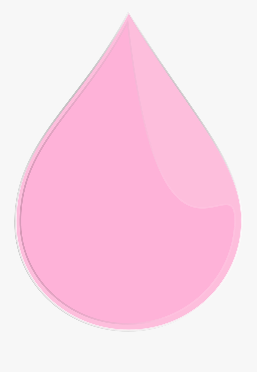 Gota Rosa Desenho Png, Transparent Clipart