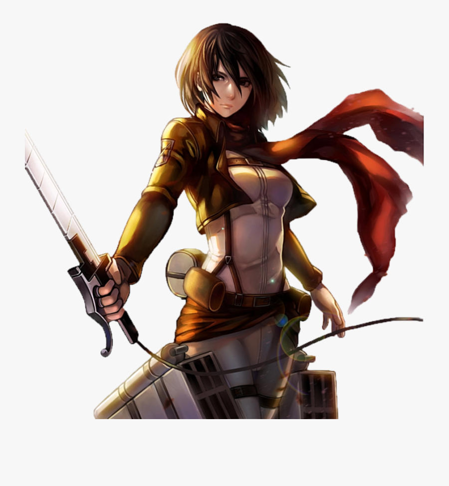 Download Attack On Titan Png Free Download 1 For Designing - Mikasa Ackerman, Transparent Clipart