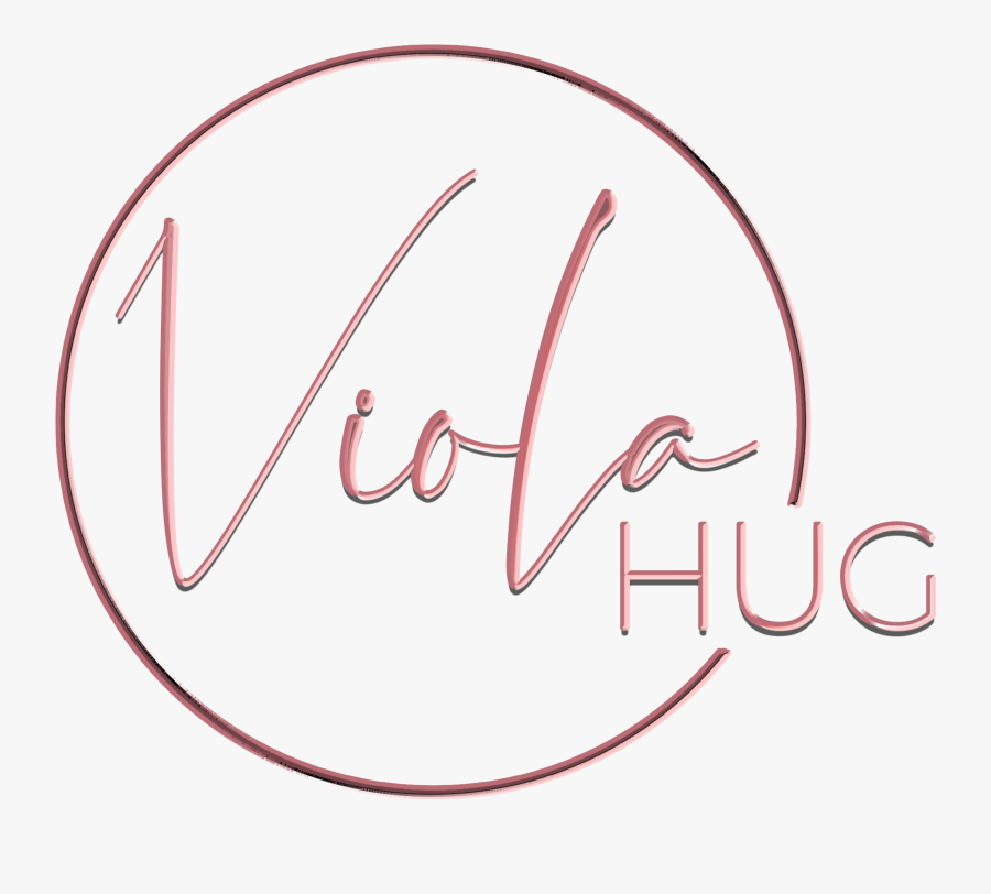 Viola Hug - Calligraphy, Transparent Clipart