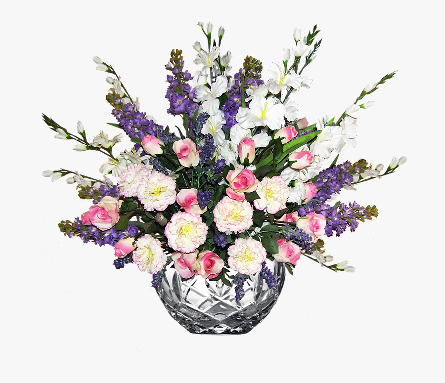 Cartoon Bouquet Of Flowers - Bouquet, Transparent Clipart
