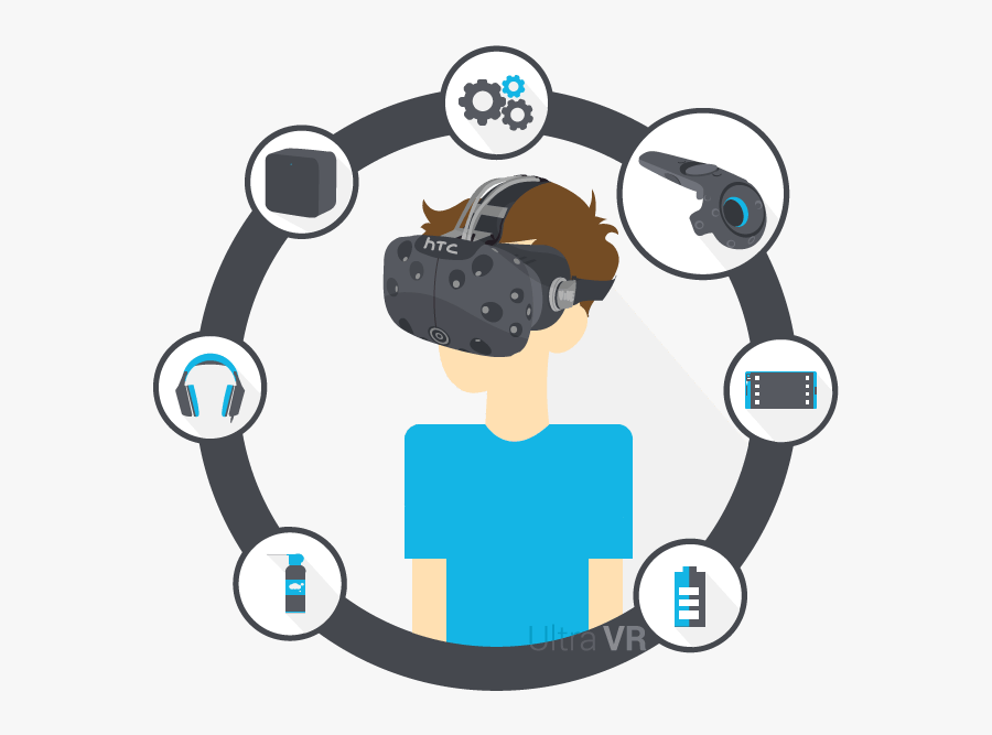 Htc Vive Ultimate Tricks - Htc Vive Headset Art, Transparent Clipart