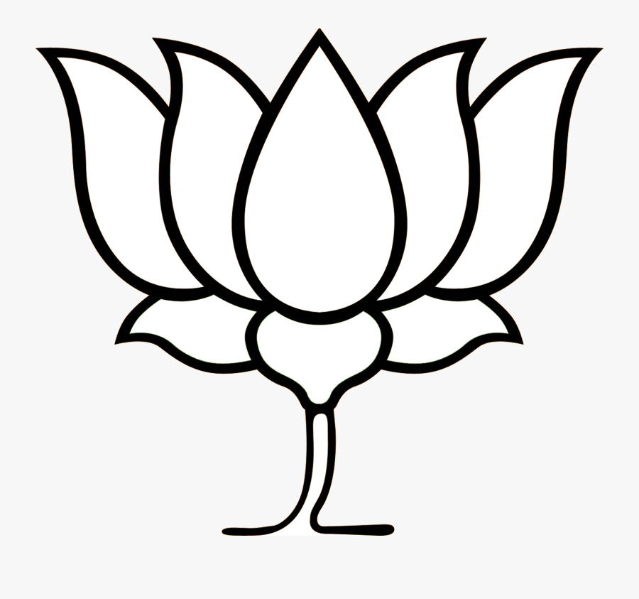 In Press Amravati Pinterest - Bjp Logo Black And White, Transparent Clipart