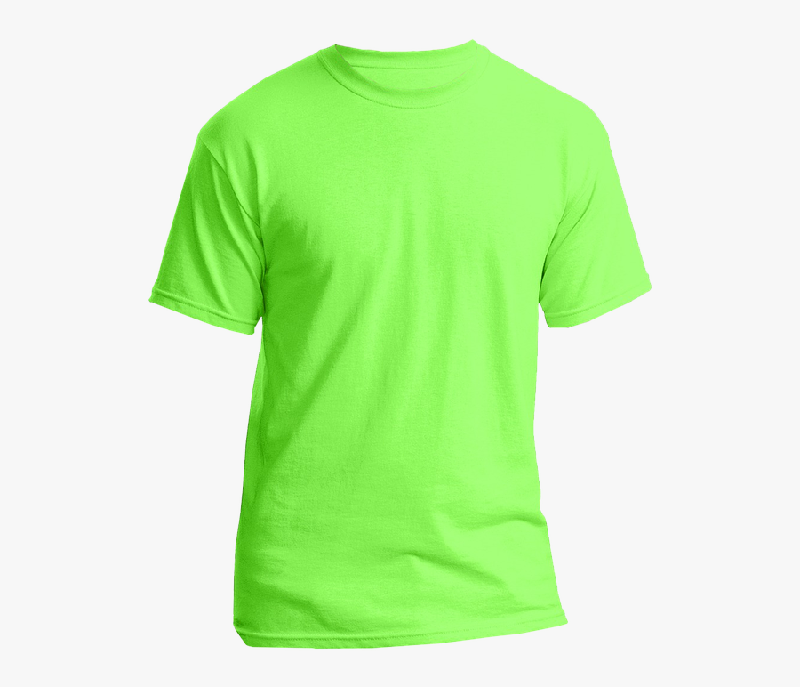 Blank T Shirt Png - Blank Light Green T Shirt, Transparent Clipart