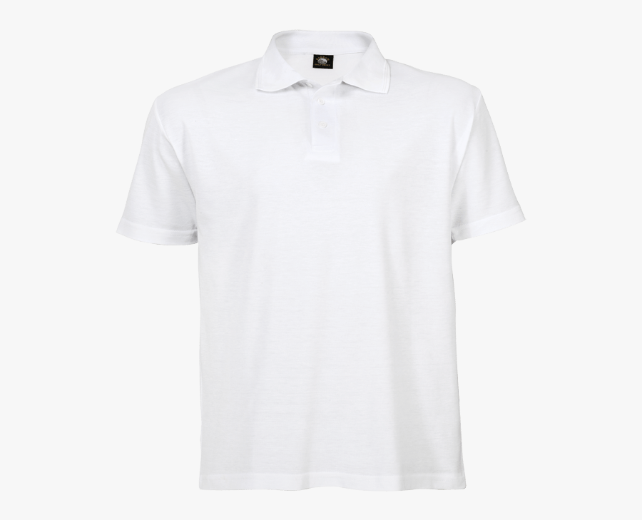 Transparent Blank Tshirt Clipart - Plain White Golf Shirts, Transparent Clipart