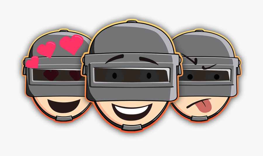 Pubg Clipart Emoji - Logo Helm Pubg Png, Transparent Clipart