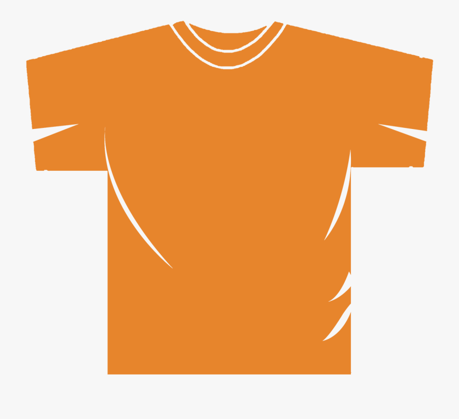 Classic T-shirt With Blank Design Style, Transparent Clipart