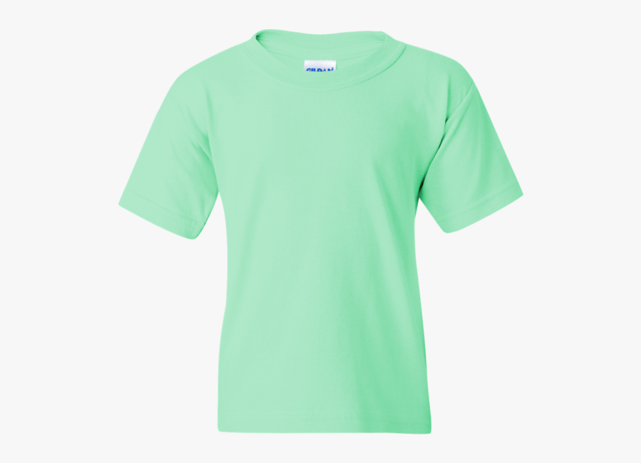 Transparent Blank Tshirt Png - Mint Green Shirt Plain, Transparent Clipart
