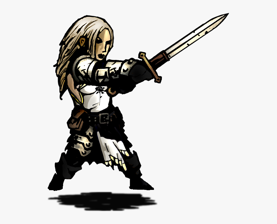 Transparent Crusader Helmet Clipart - Darkest Dungeon Crusader Sprite, Transparent Clipart
