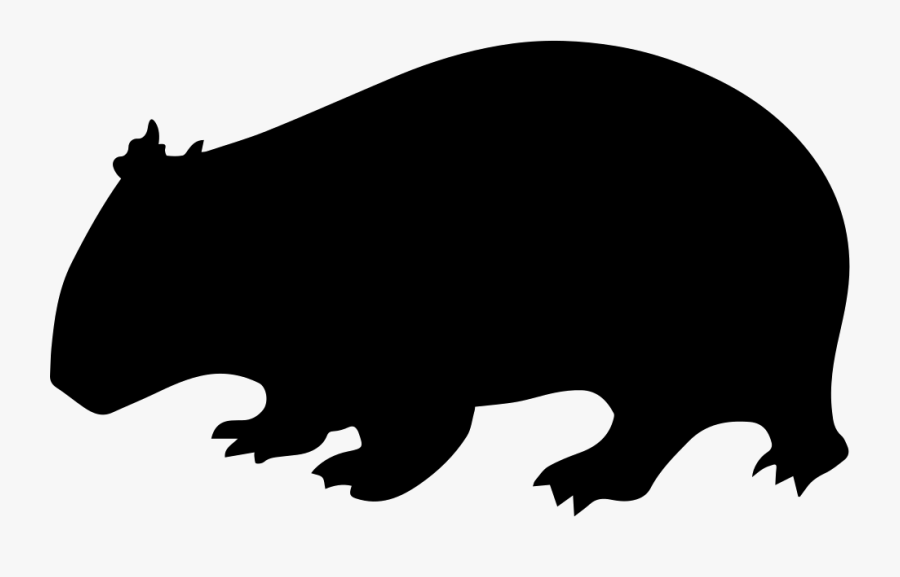 Wombat Clipart Party - Wombat Icon, Transparent Clipart