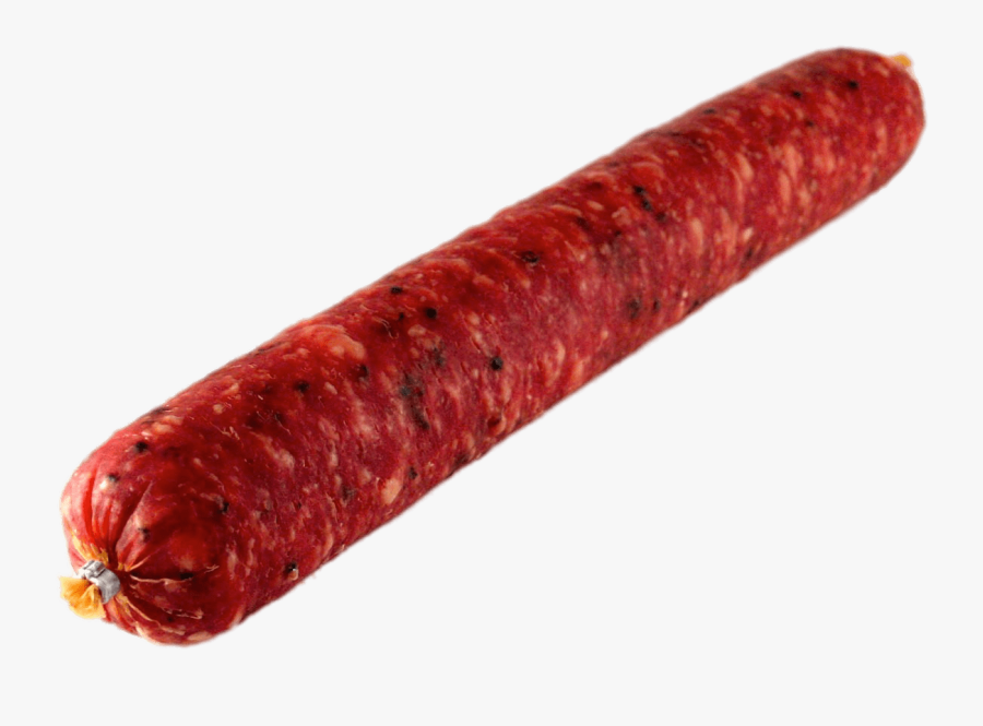 Whole Sweet Salami Roll - Salami Transparent Background, Transparent Clipart