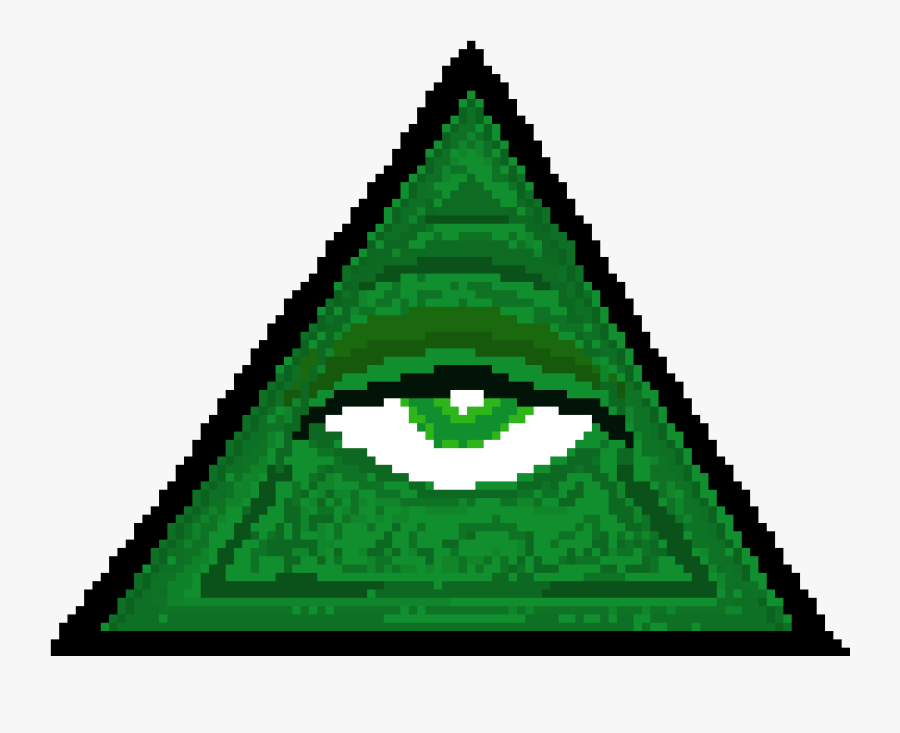 Illuminati Illuminés Radiology The Golden Triangle - Illuminati Pixel Transparent, Transparent Clipart