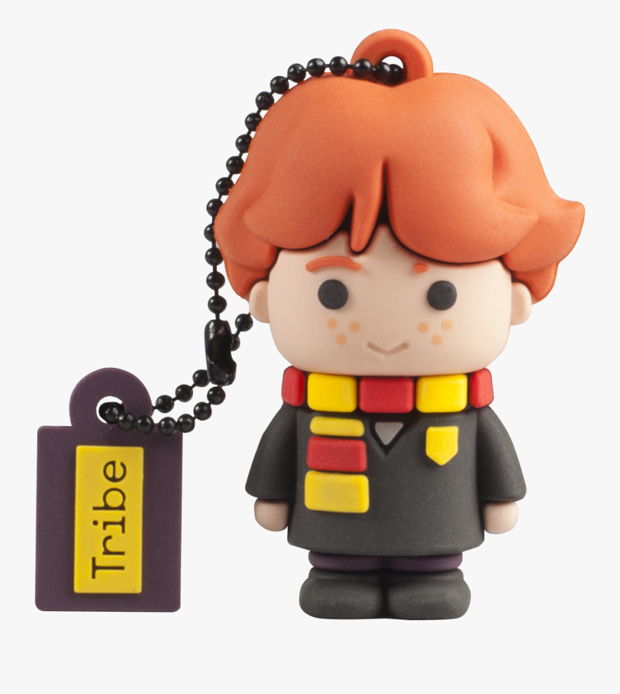 Image Is Loading 16gb Ron Weasley Usb Flash Drive - Clé Usb Harry Potter, Transparent Clipart