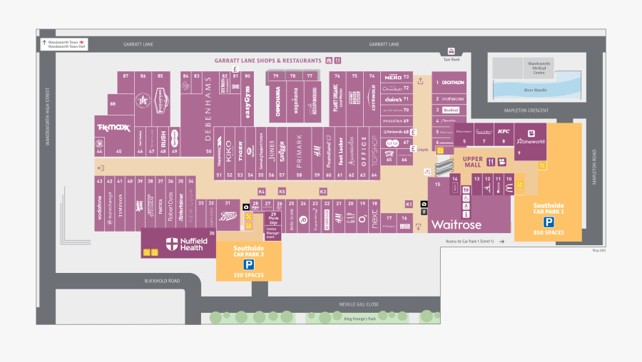 Southside Shopping Centre Wandsworth, Transparent Clipart