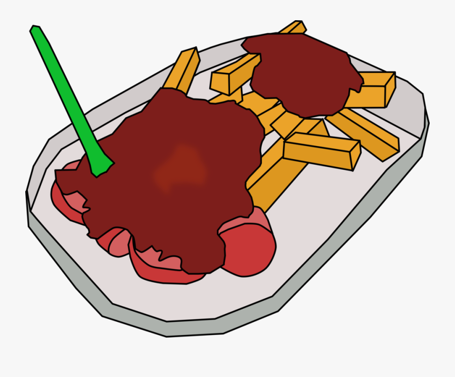 Currywurst Clipart, Transparent Clipart