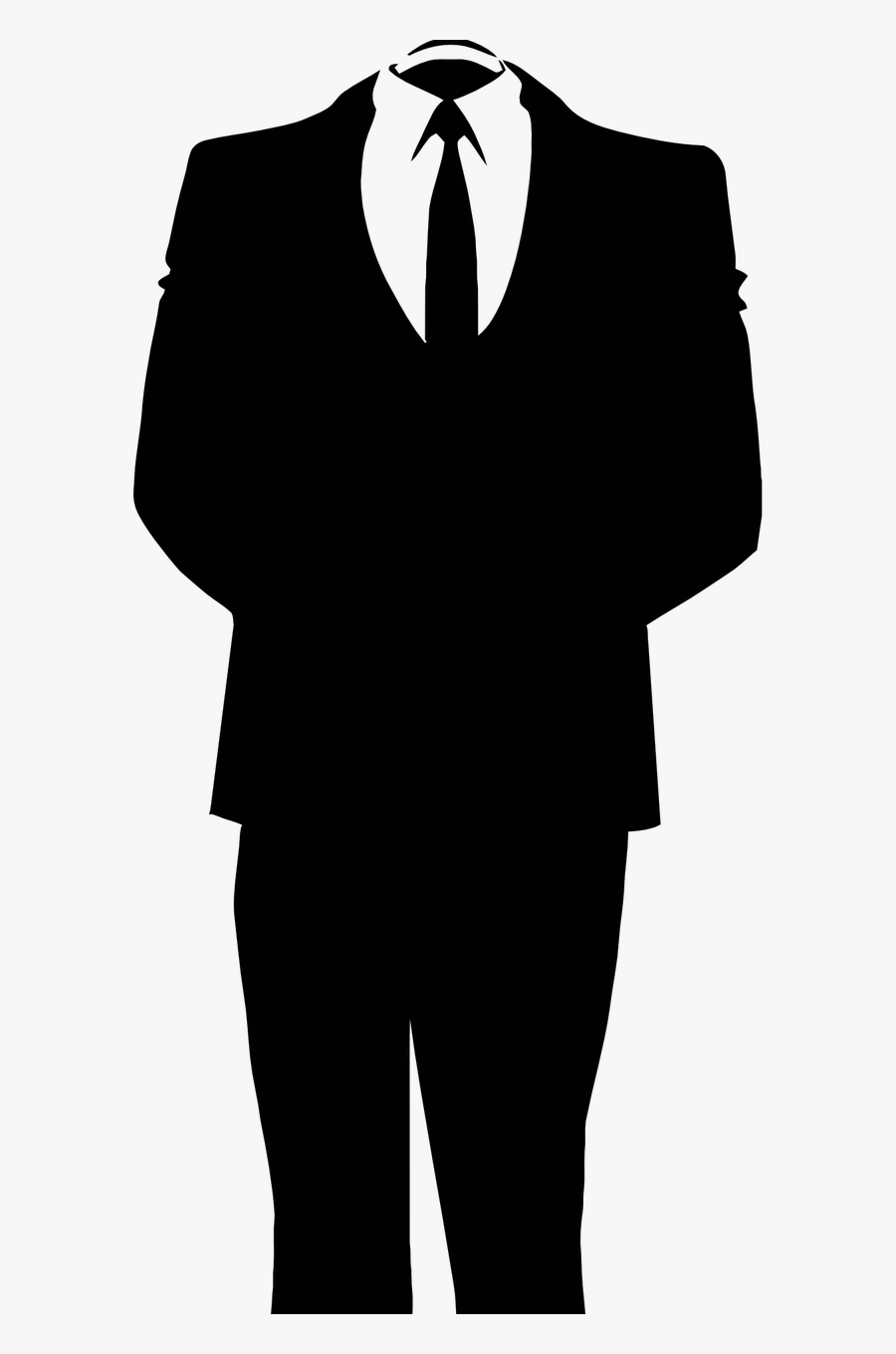 Man Business Suit Black Png Image - Business Clothes Transparent, Transparent Clipart