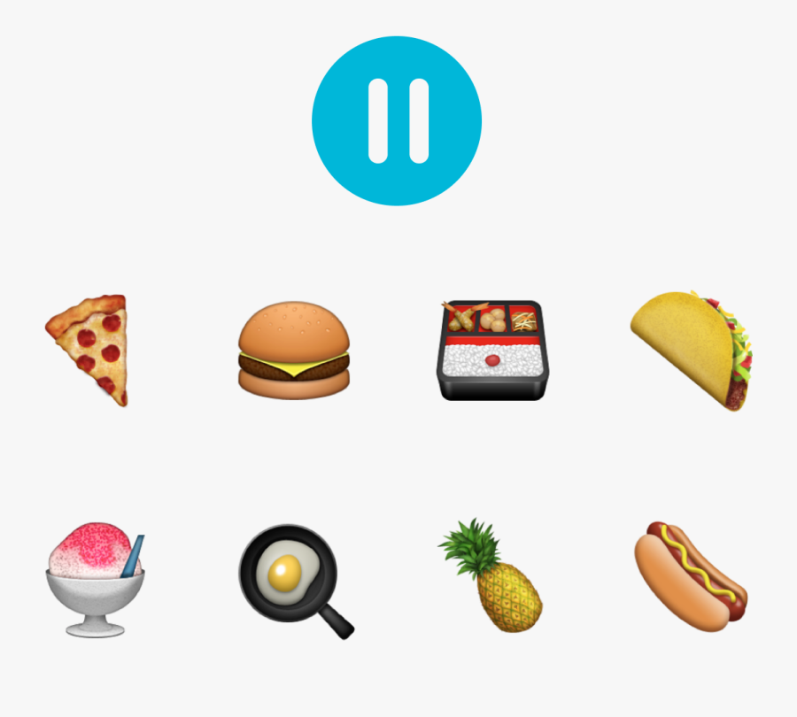 Circle Pause Your Home For Dinner Emoji Restaurantes En Png , Free
