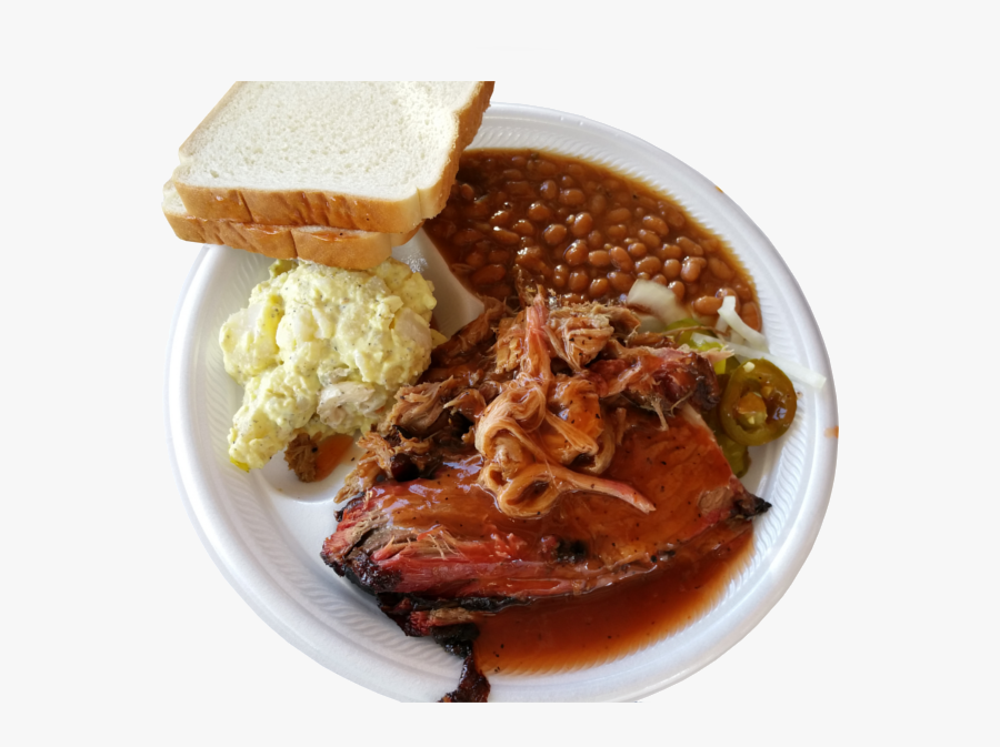 Plate Of Bbq Png - Smokin Joe's Bbq San Antonio, Transparent Clipart