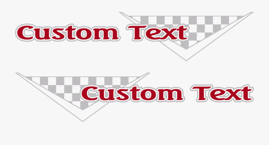 Motorcycle Checkered V Gas Tank Decals - Adobe Reader Icon, Transparent Clipart