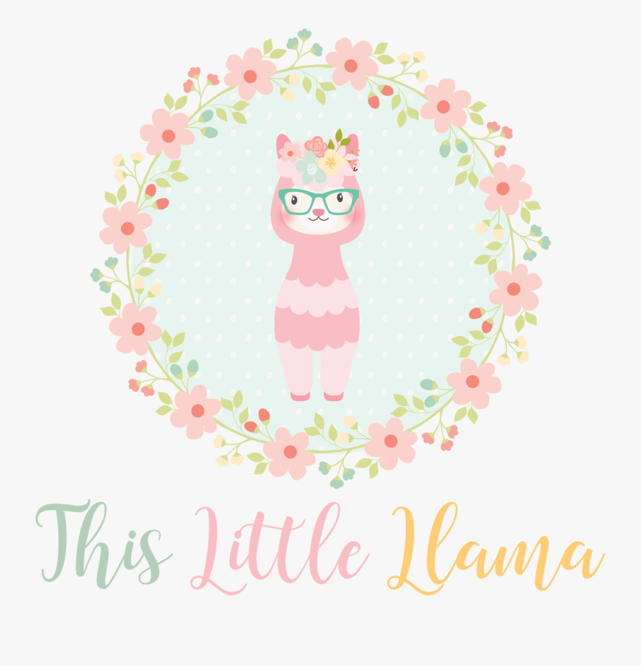 This Little Llama - Illustration, Transparent Clipart