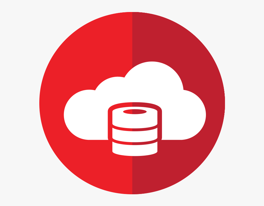 Icon Cloud Servers Techstar It Solutions Minneapolis - Logo Has 2 Red Circles, Transparent Clipart