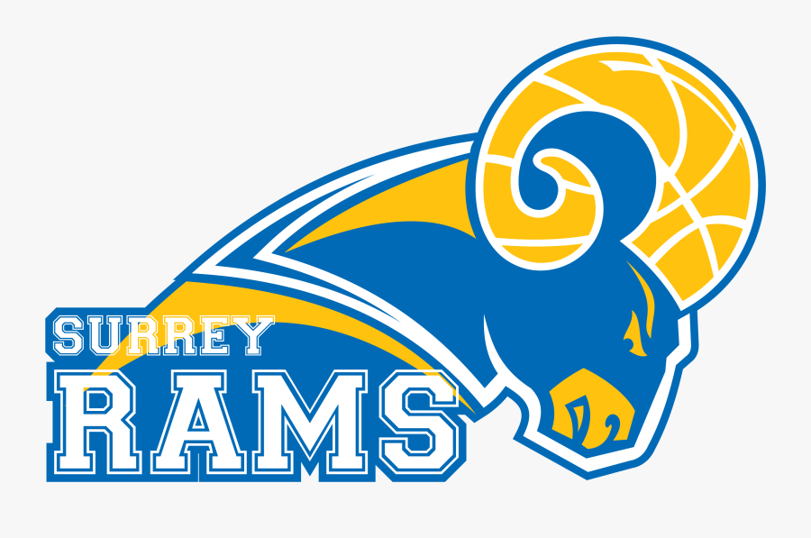 Surrey Rams Basketball Club - Graphic Design, Transparent Clipart