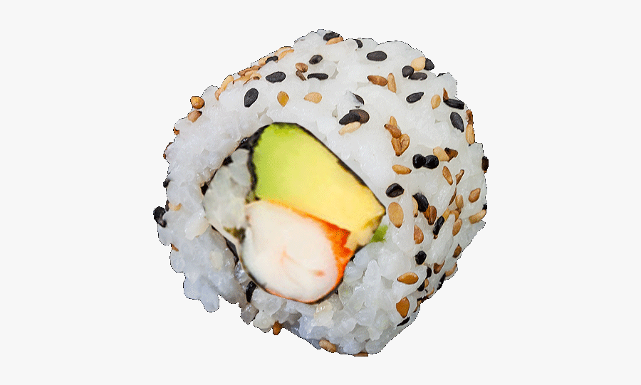 California Roll Sushi Sashimi Tempura Japanese Cuisine - Sushi California Roll Png, Transparent Clipart