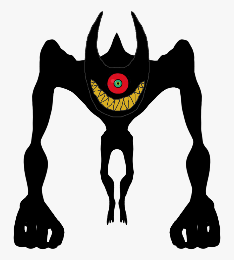 Venom Vector Red Eye - Bendy And The Ink Machine, Transparent Clipart